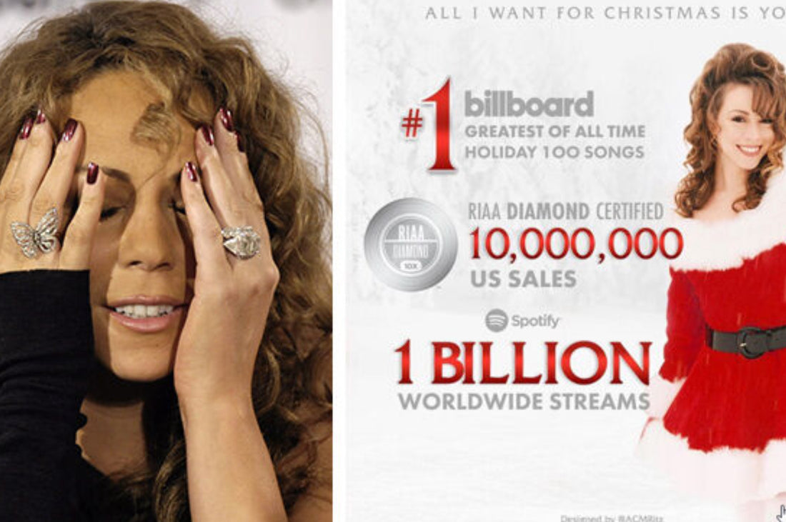 Mariah Carey makes history with All I Want For Christmas: I'm flipping out